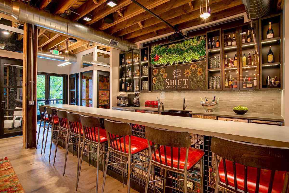 Pub Style Coworking space examples of versatile workspaces and virtual offices