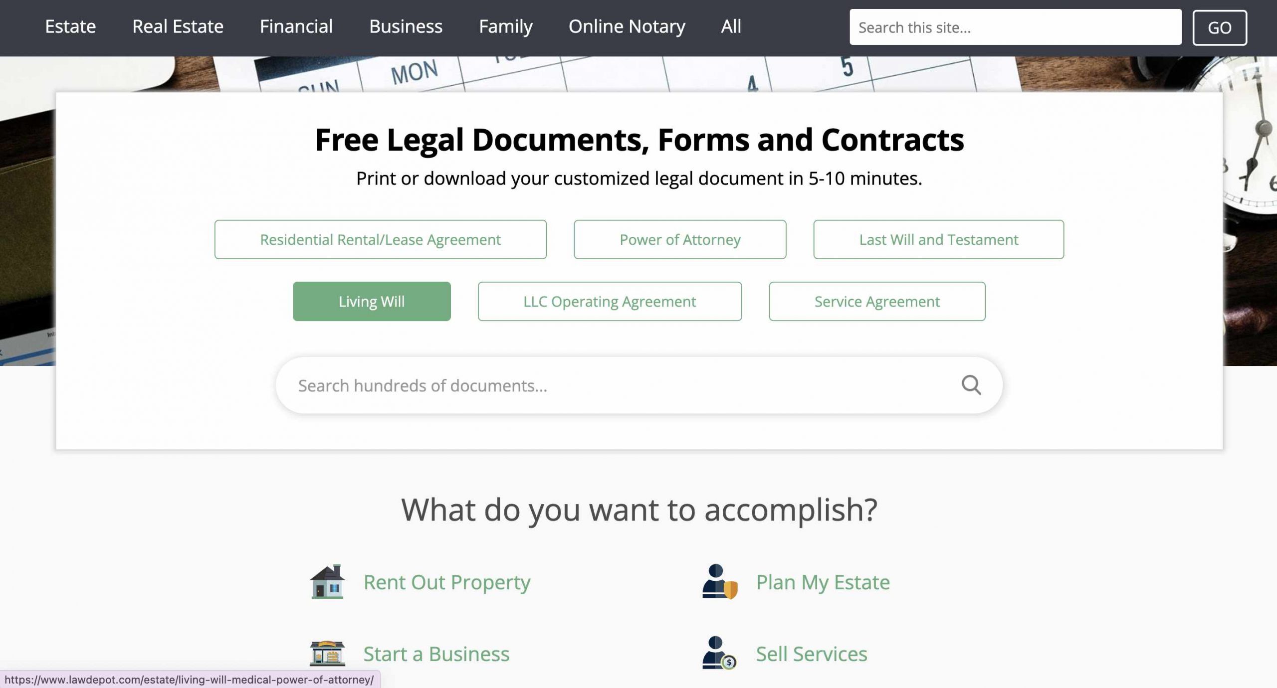 Free Online Legal Agreements with Law Depot