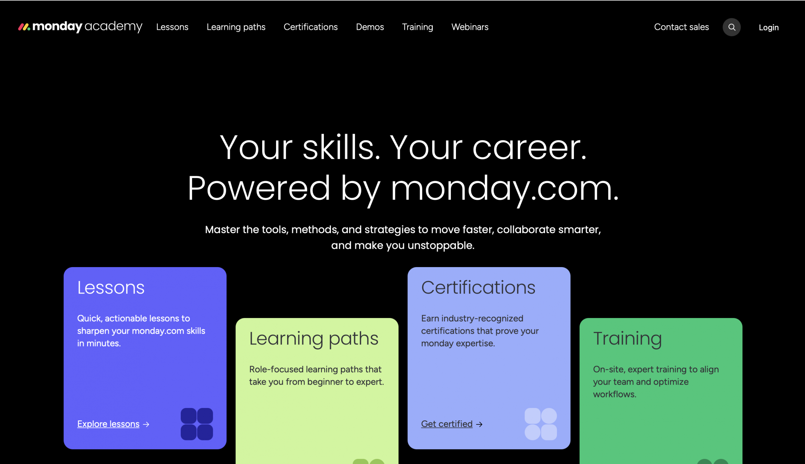 Profesisonal Certifications with Monday Academy